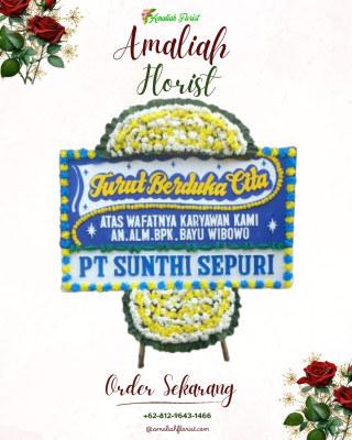 Papan Bunga Duka di Batu Tanjung